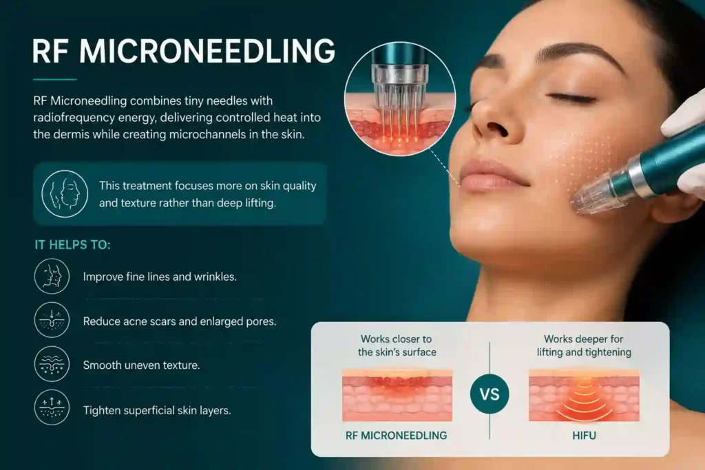 What Does RF Microneedling Do That HIFU Alone Cannot Loughborouogh