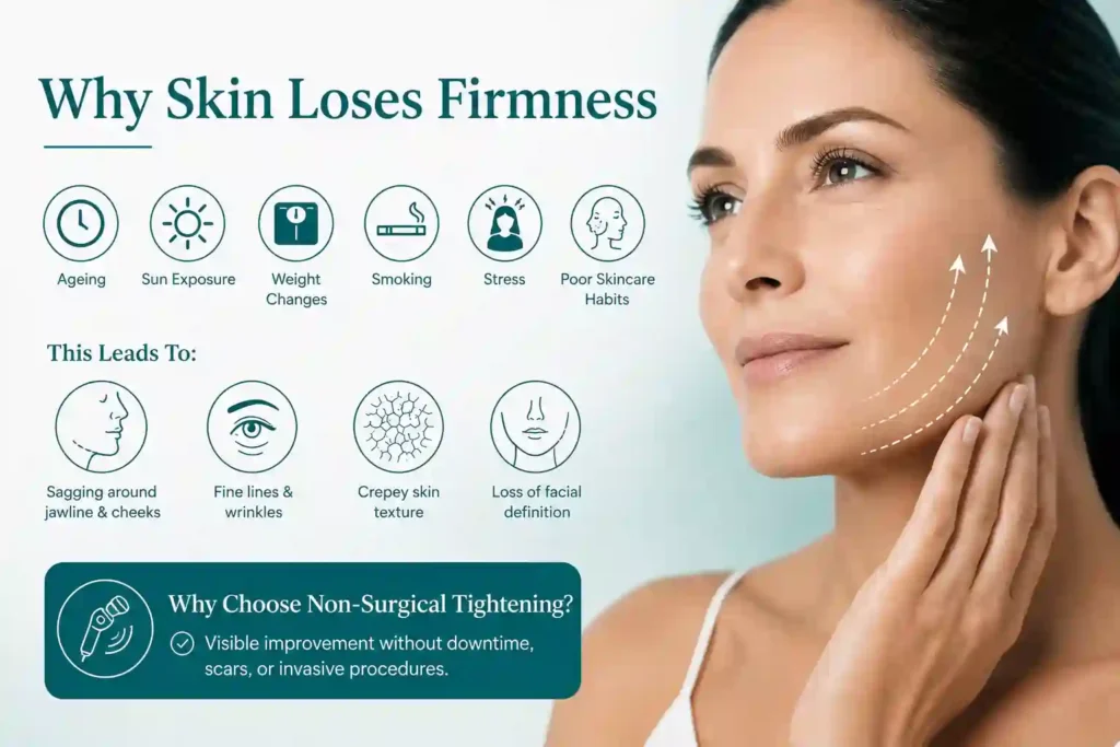 What Makes Skin Lose Firmness and Why Do People Seek Non-Surgical Tightening Loughborouogh?